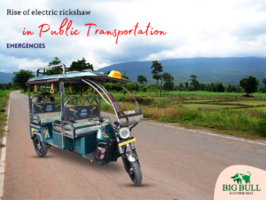 Read more about the article Rise of electric rickshaw in Public Transportation Emergencies:  