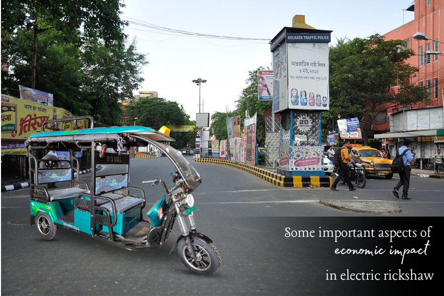 electric rickshaw economic impact